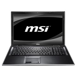 MSI FX700 (Core i3 380M 2530 Mhz/17"/1600x900/3072Mb/320Gb/DVD-RW/Wi-Fi/Bluetooth/Win 7 HB)