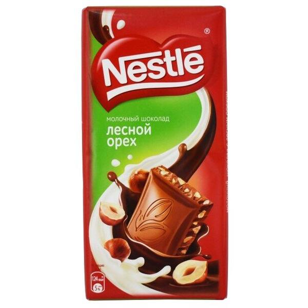 Шоколад Nestlé "Лесной орех" молочный