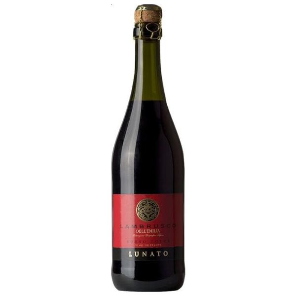 Игристое вино Lunato Rosso Dolce, Lambrusco dell'Emilia IGT 0.75 л