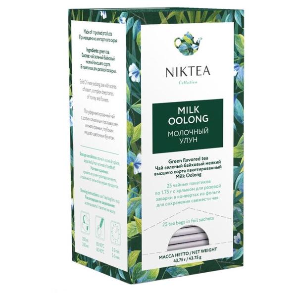 Чай улун Niktea Milk oolong в пакетиках