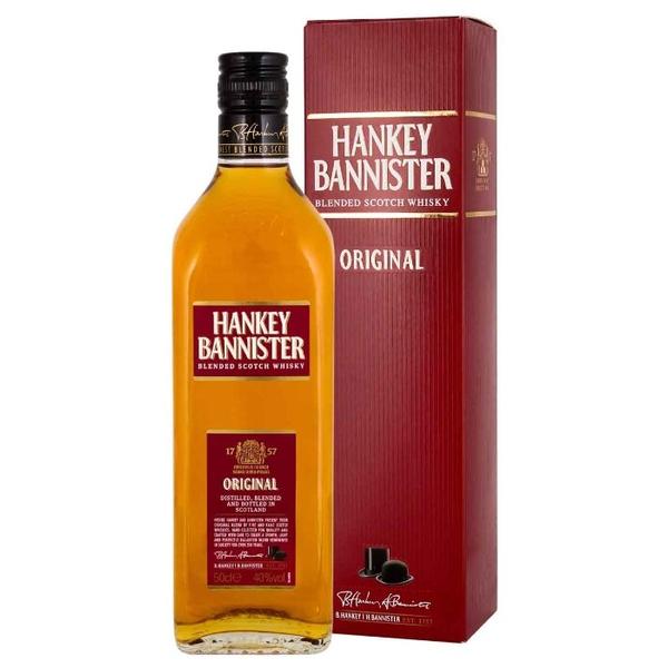 Виски Hankey Bannister Original, 0.5 л, подарочная упаковка