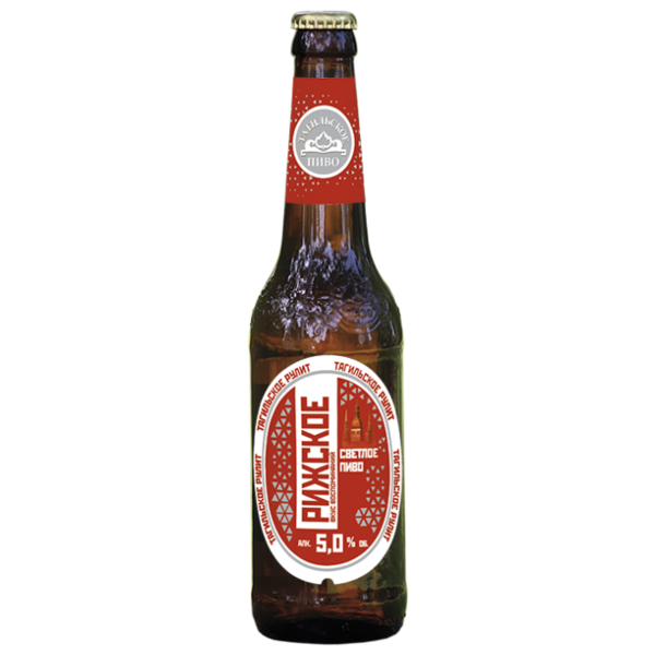 Пиво светлое Тагильское пиво Рижское 0.5 л