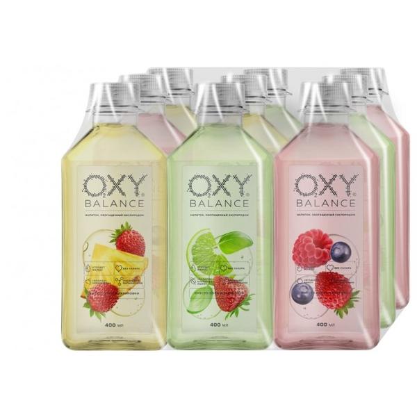 Напиток Oxy Balance обогащенный кислородом негазированный, ПЭТ, 3 вкуса