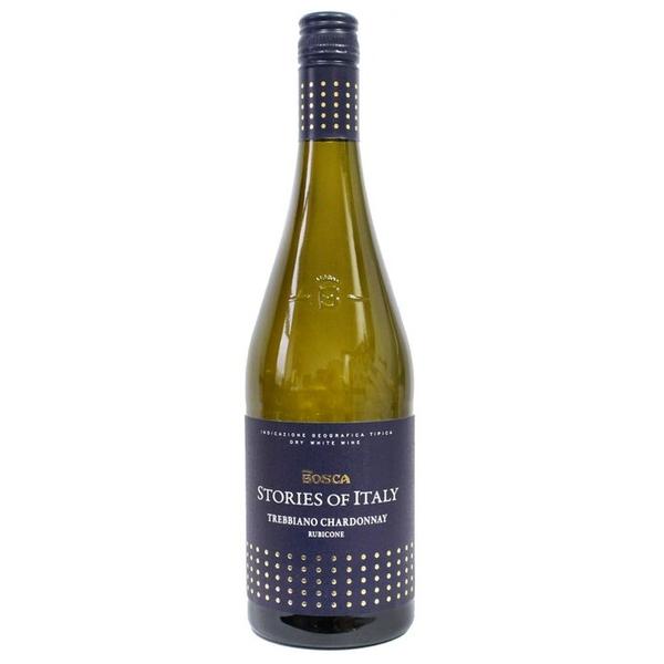 Вино Bosca Stories of Italy Trebbiano-Chardonnay, Rubicone IGT 0.75 л