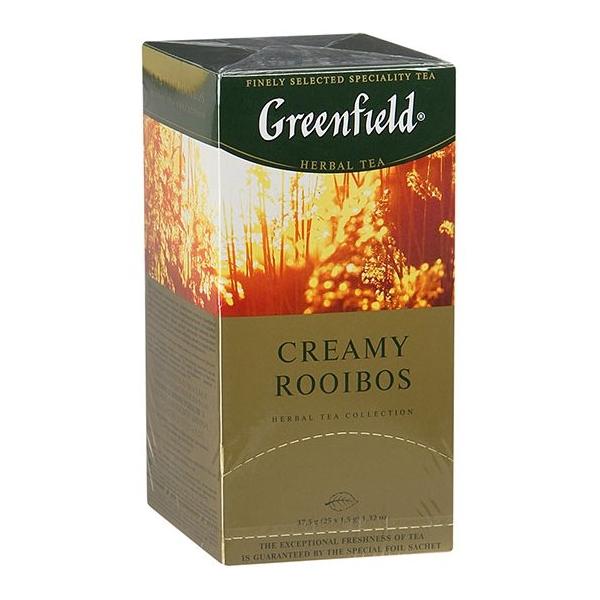 Чайный напиток травяной Greenfield Creamy Rooibos в пакетиках