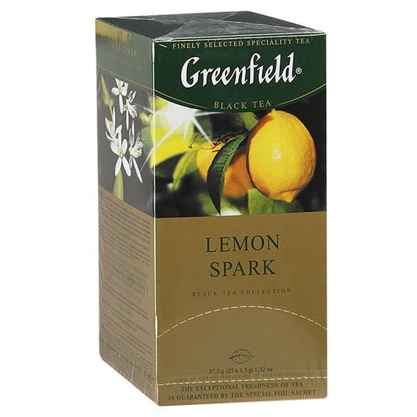 Чай черный Greenfield Lemon Spark в пакетиках