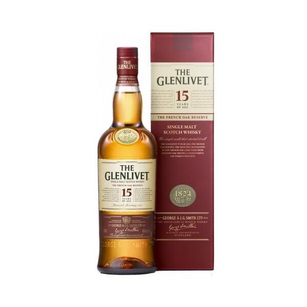 Виски The Glenlivet 15 лет, 0.7 л, подарочная упаковка