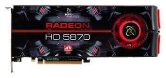 XFX Radeon HD 5870 850Mhz PCI-E 2.1 2048Mb 4800MHz 256 bit HDCP