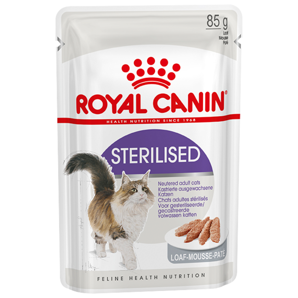 Корм для стерилизованных кошек Royal Canin для профилактики МКБ 85 г (паштет)