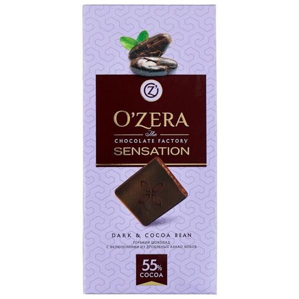 Шоколад O'Zera Dark and сocoa bean горький с кусочками какао-бобов
