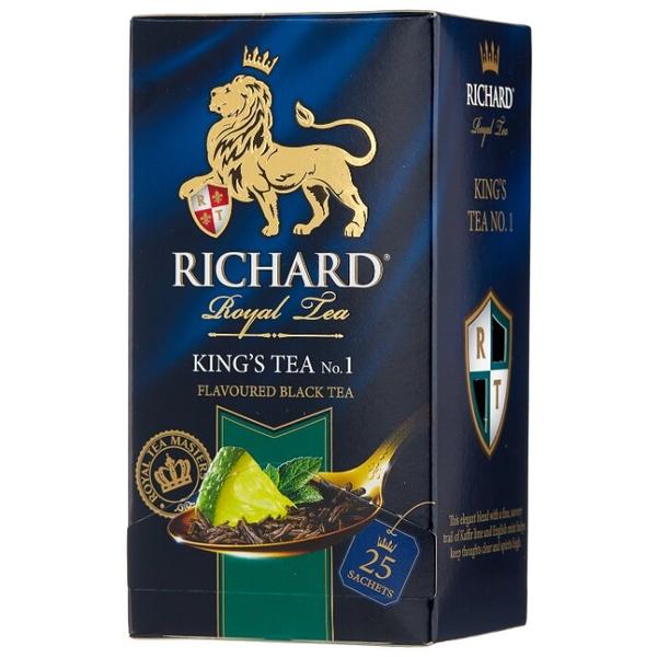 Чай черный Richard King's Tea №1 в пакетиках