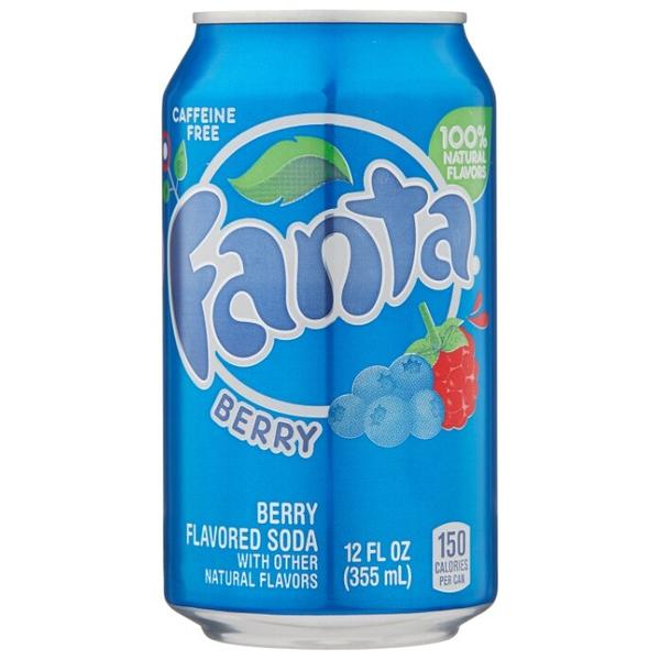 Газированный напиток Fanta Berry, США
