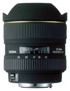 Sigma AF 12-24mm f/4.5-5.6 EX DG Aspherical HSM Nikon F