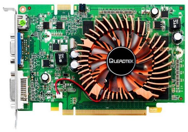 Leadtek GeForce 9500 GT 550Mhz PCI-E 2.0 512Mb 800Mhz 128 bit DVI HDMI HDCP