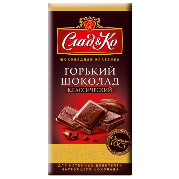 Шоколад СладКо горький классический