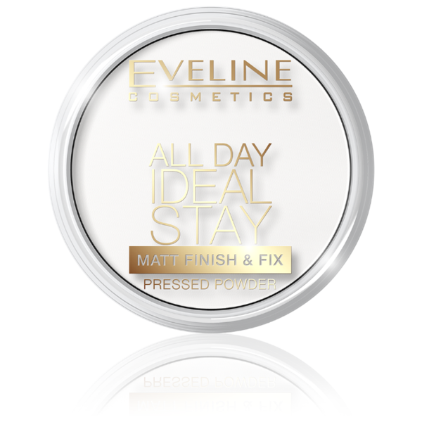 Eveline Cosmetics Пудра компактная All Day Ideal Stay Matt Finish & Fix