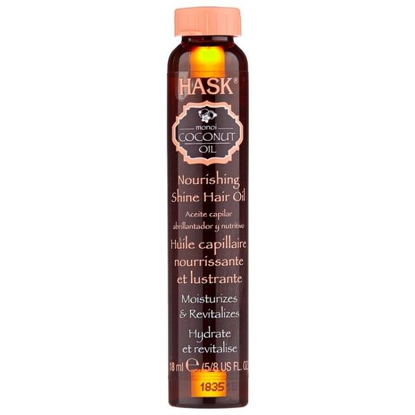 Hask Monoi Coconut Oil Питательное масло-блеск для волос