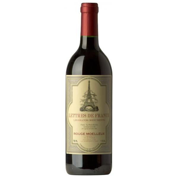 Вино Maison Bouey, Lettres de France Rouge Semi-Sweet, 0.75 л