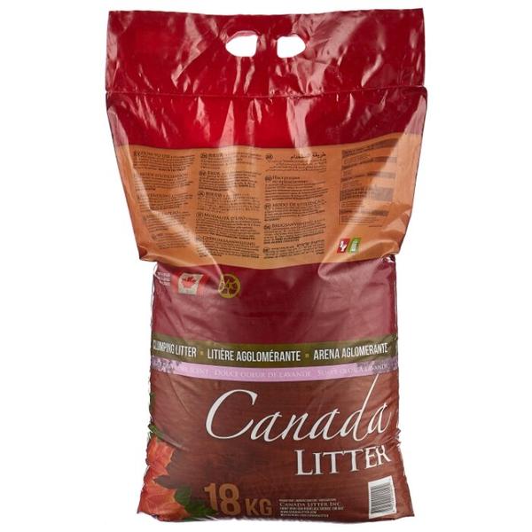 Комкующийся наполнитель Canada Litter Scoopable Lavender 18 кг