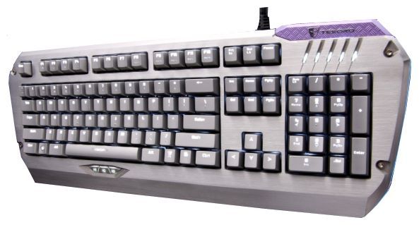 TESORO Colada Saint TS-G3NL(S) Aluminum Backlit Mechanical Gaming Keyboard Silver USB