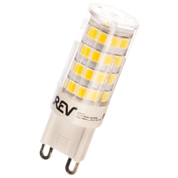 Лампа светодиодная REV 32384 6, G9, 6Вт