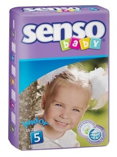 Senso baby подгузники 5 (11-25 кг) 16 шт.