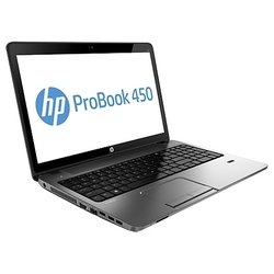 HP ProBook 450 G1 (F7Y23ES) (Pentium 3550M 2300 Mhz/15.6"/1366x768/6.0Gb/750Gb/DVD-RW/AMD Radeon HD 8750M/Wi-Fi/Bluetooth/DOS)