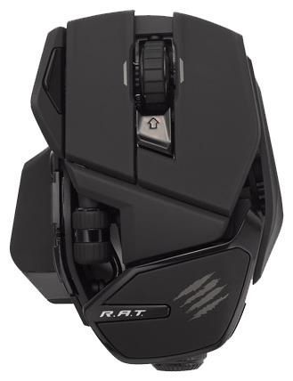Mad Catz Office R.A.T. Wireless Mouse for PC, Mac, Android Matt Black USB