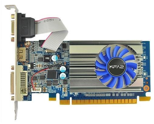 KFA2 GeForce GT 710 954Mhz PCI-E 2.0 2048Mb 1600Mhz 64 bit DVI HDMI HDCP