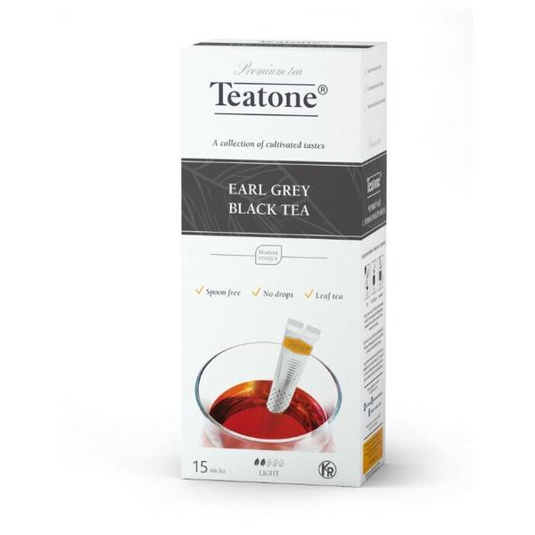 Чай черный Teatone с ароматом бергамота в стиках