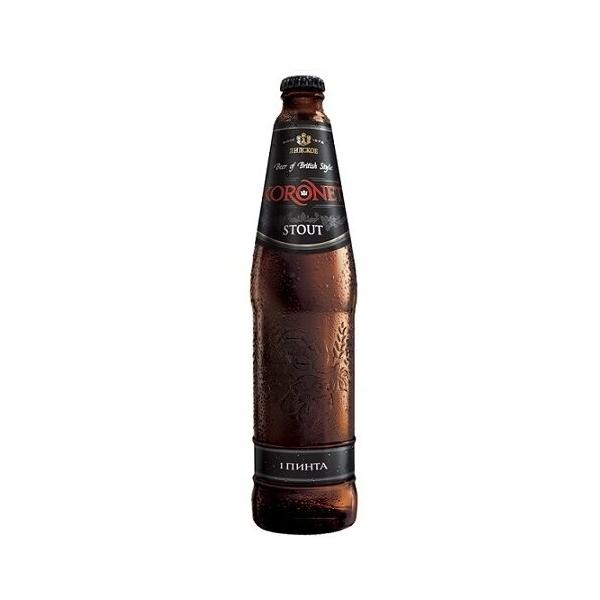 Пиво темное Koronet Stout 0.568 л