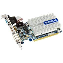 GIGABYTE GeForce 210 520Mhz PCI-E 2.0 1024Mb 1200Mhz 64 bit DVI HDMI HDCP RTL