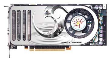 Sparkle GeForce 8800 GTS 500Mhz PCI-E 320Mb 1600Mhz 320 bit 2xDVI TV HDCP YPrPb