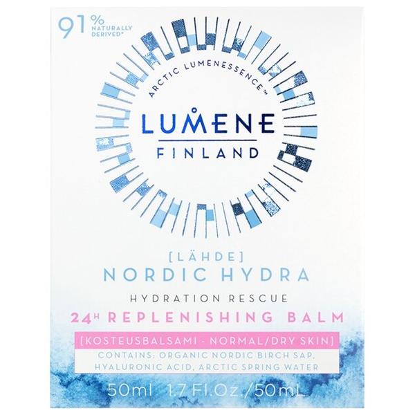 Lumene Lahde Nordic Hydra Hydration Rescue 24H Replenishing Balm Увлажняющий питательный бальзам 24 часа для лица