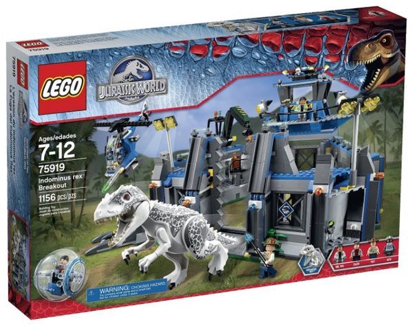 LEGO Jurassic World 75919 Побег индоминуса