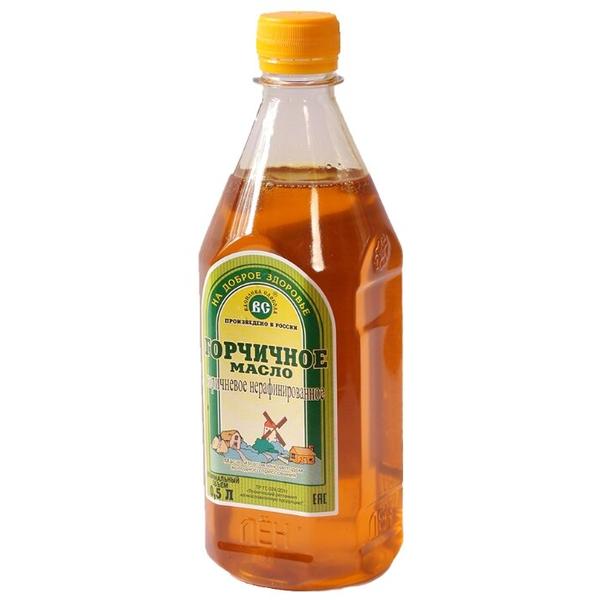 Василева Слобода Масло горчичное нерафинированное, пластиковая бутылка
