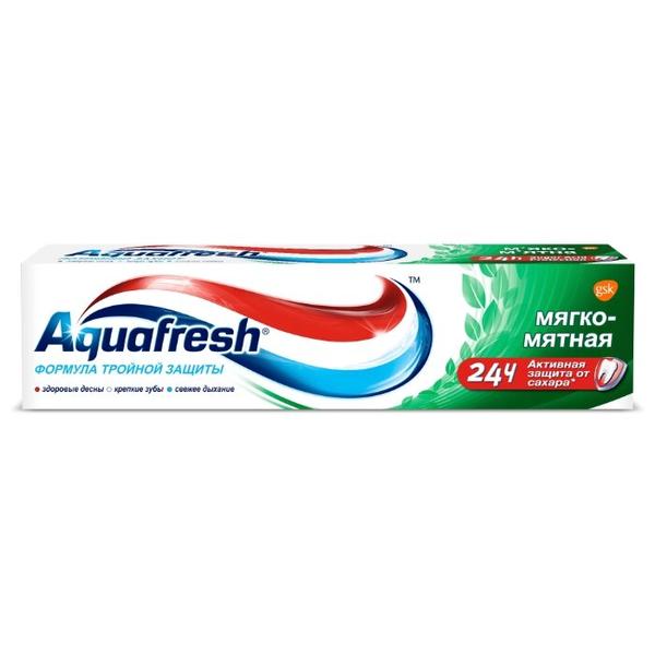 Зубная паста Aquafresh Тройная защита Мягко-мятная