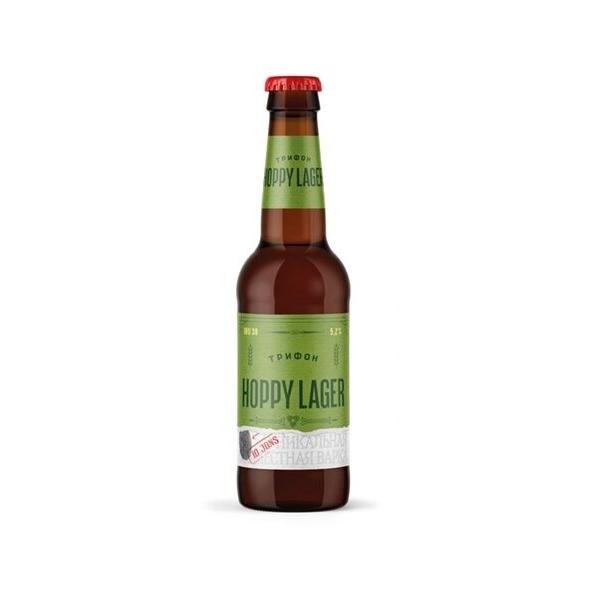 Пиво светлое Трифон Hoppy Lager 0,5 л