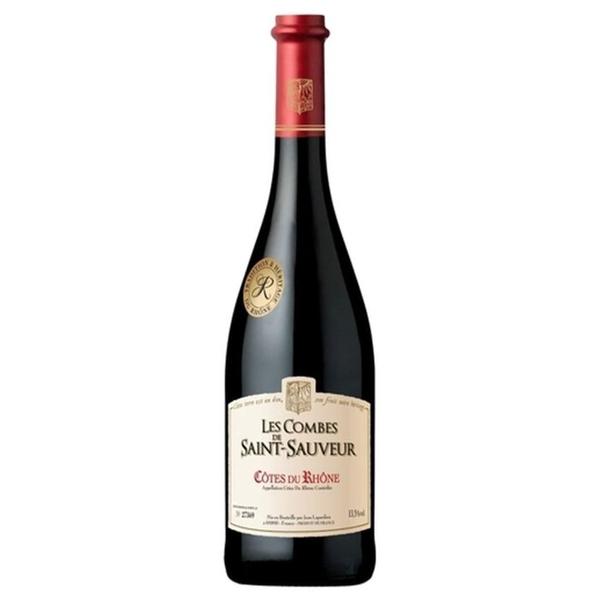Вино Les Combes de Saint Sauveur Cotes du Rhône Rouge 0.75 л