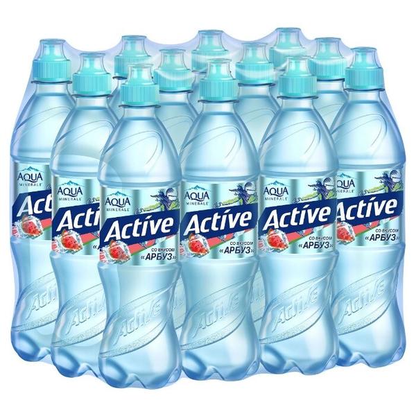 Напиток негазированный Aqua Minerale Active Охлаждающий эффект со вкусом Арбуз