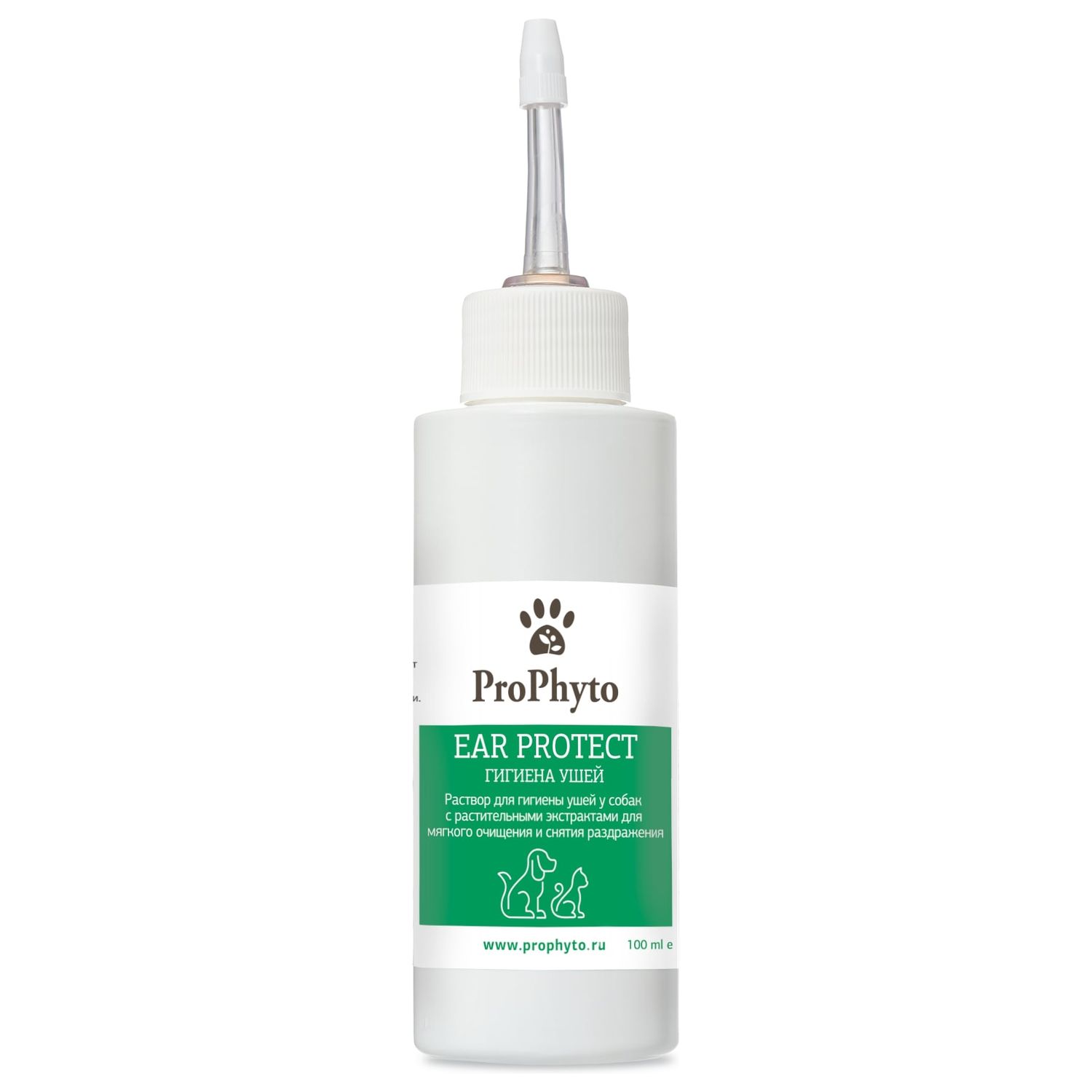 Раствор ProPhyto EAR PROTECT для чистки ушей собак и кошек с противовоспалительными свойствами