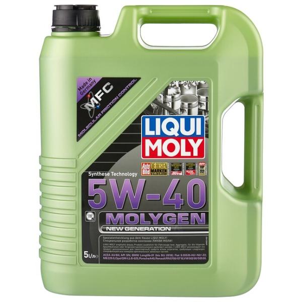 LIQUI MOLY Molygen New Generation 5W-40 5 л