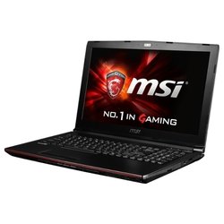 MSI GP62 2QE Leopard Pro (Intel Core i7 5700HQ MHz/15.6"/1920x1080/8Gb/750Gb/DVD-RW/NVIDIA GeForce GTX 950M/Wi-Fi/Bluetooth/DOS)