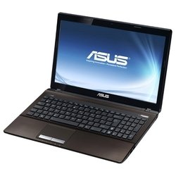 ASUS K53SM (Pentium B960 2200 Mhz/15.6"/1366x768/4096Mb/750Gb/DVD-RW/Wi-Fi/Bluetooth/DOS)