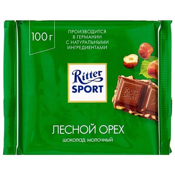 Шоколад Ritter Sport "Лесной орех" молочный