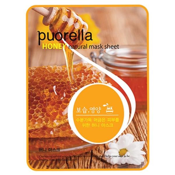 Puorella Тканевая маска с экстрактом мёда
