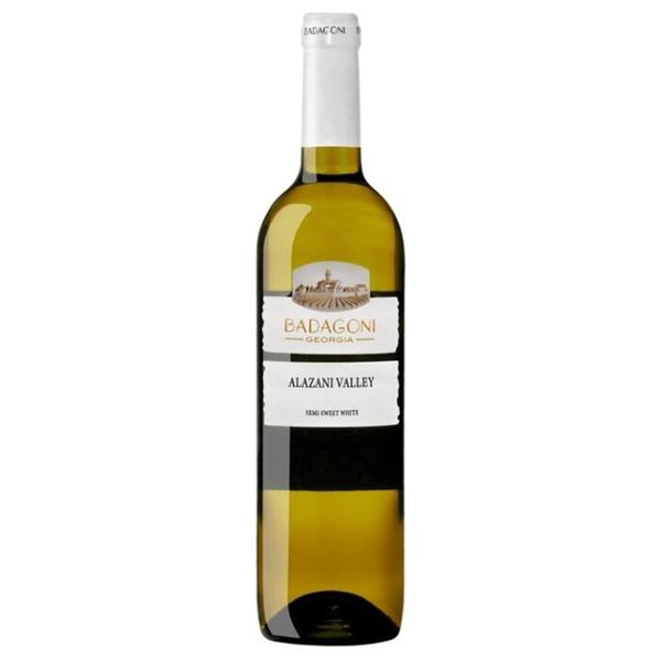 Вино Badagoni, Alazani Valley Semi-Sweet White, 0.75 л