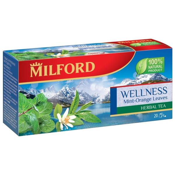 Чай зеленый Milford Wellness в пакетиках