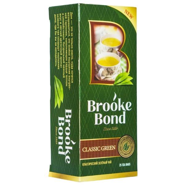 Чай зеленый Brooke Bond Классический зеленый в пакетиках