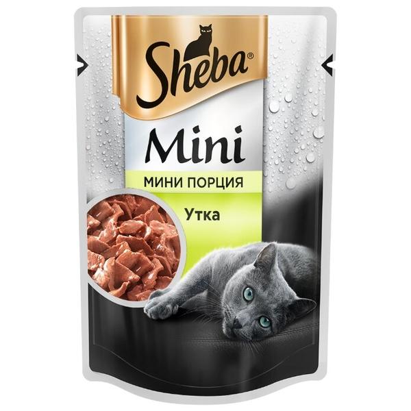 Корм для кошек Sheba Mini с уткой 50 г (мини-филе)